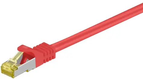 Kabel krosowy MicroConnect CAT7 S/FTP 1,5 m czerwony / LSZH