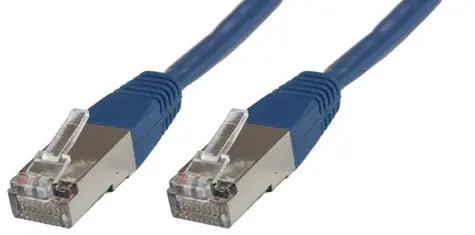 MicroConnect CAT6 F/UTP 15m niebieski / PVC