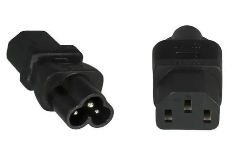 Zasilacz MicroConnect C6 - C13 czarny