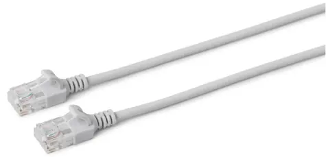 MicroConnect CAT6a U/UTP SLIM 7,5 m szary / LSZH