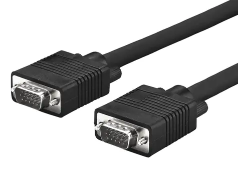 Kabel MicroConnect Full HD SVGA HD15 2m czarny / Full HD (1920x1080) @ 60Hz