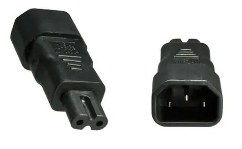 Zasilacz MicroConnect C14 - C7 czarny