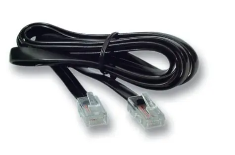Kabel MicroConnect Modular RJ12 - RJ45 M/M 3M czarny
