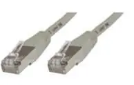MicroConnect CAT5e F/UTP 20m CCA szary / PVC