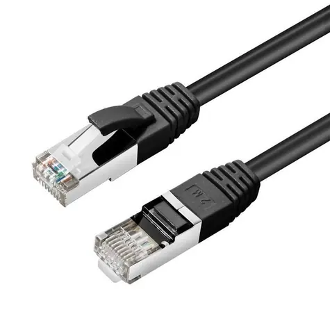 MicroConnect CAT6 S/FTP 7m czarny / LSZH