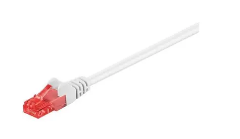 MicroConnect CAT6 U/UTP VALUEPACK 2m biały / PVC / 10 szt. 