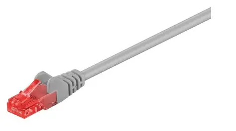 MicroConnect CAT6 U/UTP VALUEPACK 2m szary / PVC / 10 szt. 