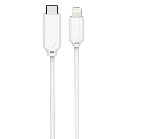 Kabel danych MicroConnect USB-C - Lightning 1m biały