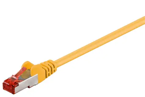 MicroConnect CAT6 S/FTP 10m żółty / LSZH