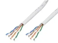 MicroConnect CAT5e U/UTP SOLID 100m szary / PVC
