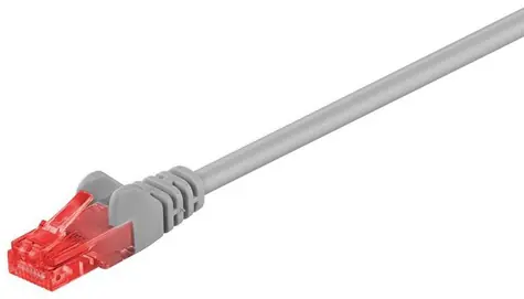 MicroConnect CAT6 U/UTP 60m szary / LSZH