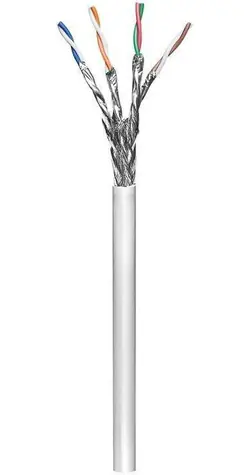 MicroConnect CAT6 S/FTP STRANDED 305 m szary / PVC
