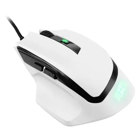 Sharkoon SHARK Force II biała / mysz do gier / optyczna / 4200 dpi / kabel 1,8 m / wskaźnik pracy LED / 6 przycisków