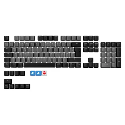 Sharkoon SKILLER SAC20 czarny / nakładki na klawisze / 114 szt. / US