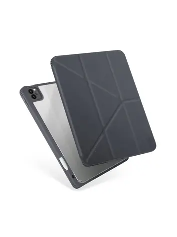 Antybakteryjne etui UNIQ Moven do Apple iPad Pro 11 (2021) - CHARCOAL (szary)