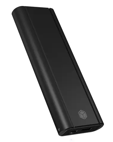 Icy Box IB-1807MT-C31 czarny / Pudełko zewnętrzne na M.2 / M.2 NVMe / USB 3.2 C
