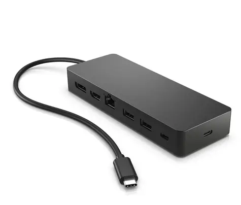 Universal wieloportowy koncentrator HP USB-C (50H98AA) / 1x USB-C i 2x USB-A