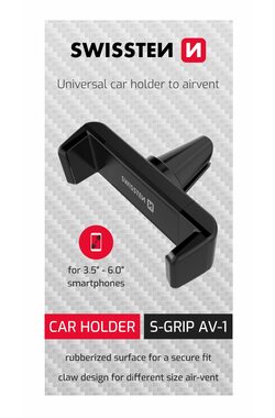 Swissten S-GRIP AV-1 czarny / Uchwyt magnetyczny do wentylacji samochodowej