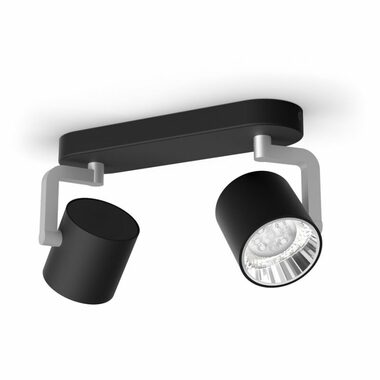 Reflektor LED Philips Byrl 8,6W / 860lm / 2200 - 2700K / ściemnianie stopniowe / IP20 / czarny