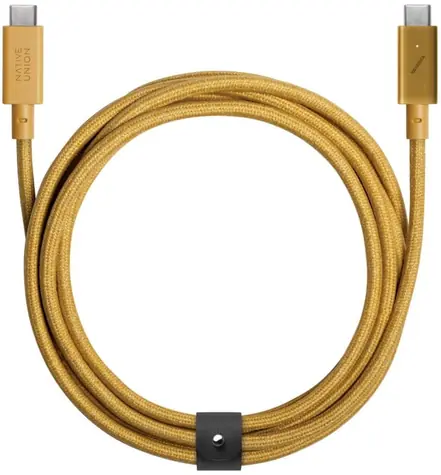Cable Native Union Belt Pro USB-C - Lightning 2,4 m pomarańczowy