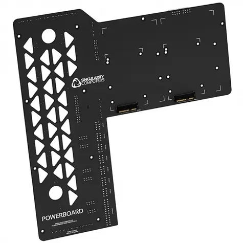 Singularity Computers PowerBoard PC-O11D tablica rozdzielcza czarna / 24-Pin / 4X 8-Pin EPS / 6x 8-Pin PCIe / 7x 4-Pin PWM / 7