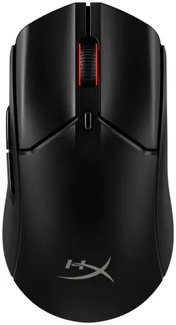 HyperX Pulsefire Haste 2 Bezprzewodowa czarna / Bezprzewodowa mysz do gier / Optyczna / 26000 DPI / 6 przycisków / USB / BT / 2,4 GHz