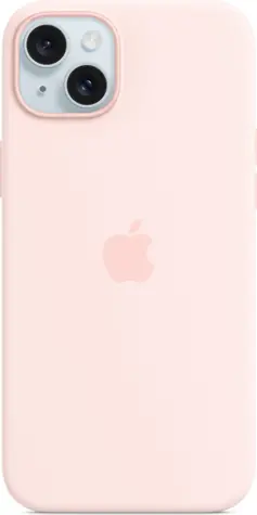 Sprzedam silikonowe etui Apple z MagSafe do iPhone'a 15 PLUS w kolorze jasnoróżowym