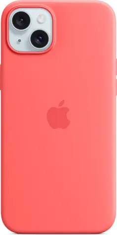 Silikonowe etui Apple z MagSafe do iPhone'a 15 PLUS jasny arbuz
