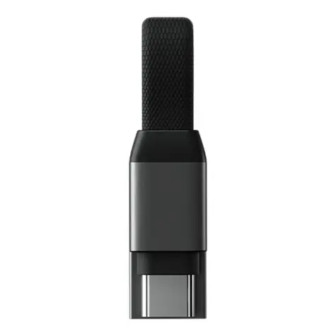 Kabel Rolling square inCharge PRO USB-A (M) - USB-C (M) czarny / magnetyczny
