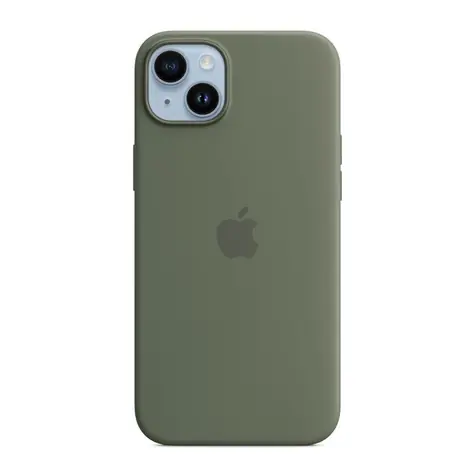 Apple Silikonowe etui z MagSafe do iPhone'a 14 PLUS zielone