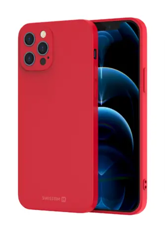 Etui ochronne Swissten SOFT JOY do Apple iPhone 15 Pro czerwone 