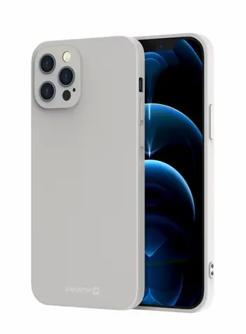 Etui ochronne Swissten SOFT JOY do Apple iPhone 15 Pro w kolorze szarym