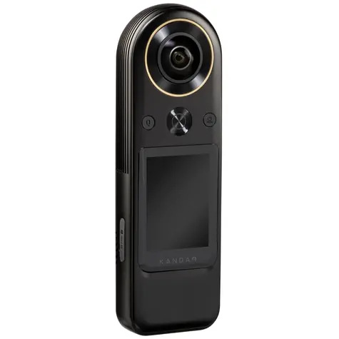 Kandao QooCam 8K Enterprise 360° czarna / 8K / wyświetlacz 2,4" / Wi-Fi / USB-C / 64 GB ROM / microSD do 256 GB
