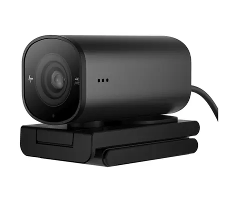 Rozpakowano - kamera internetowa HP 965 4K do strumieniowania, czarna / rozdzielczość 4K / USB-A / rozpakowano