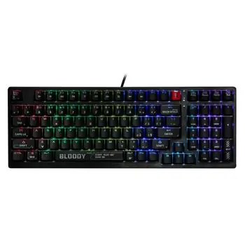 A4Tech BLOODY S98 czarny / Klawiatura gamingowa / CZ / USB / 1,8 m