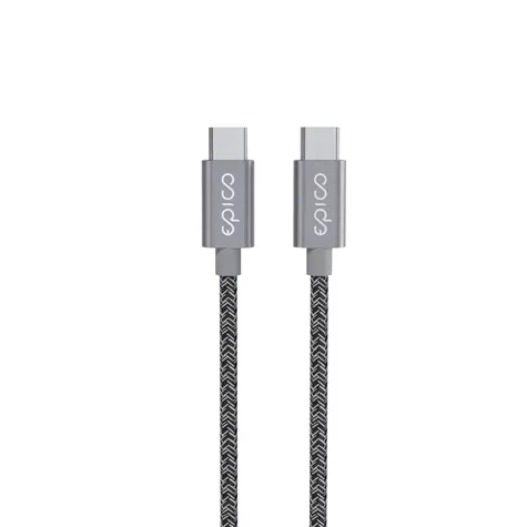 Kabel Epico USB-C PD 60W 1,8m szary / 2x USB-C (M)