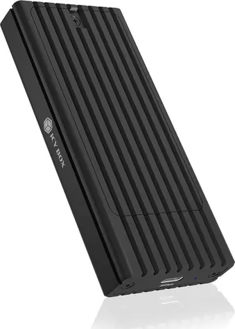 Icy Box IB-1917M-C32 czarny / Zewnętrzny box na M.2 / M.2 NVMe / USB 3.2 Gen 2x2 C