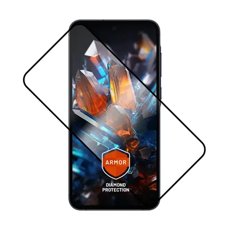 Szkło hartowane FIXED Armor Premium do Samsung Galaxy A55 5G w kolorze czarnym