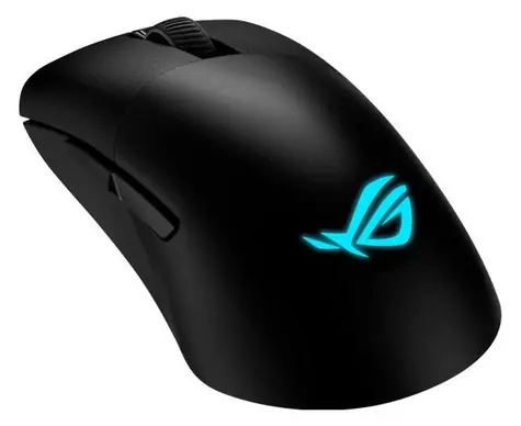 Asus ROG Keris Bezprzewodowa mysz AimPoint czarna / Bezprzewodowa mysz do gier / 36000 DPI / 5 przycisków / BT i RF i USB