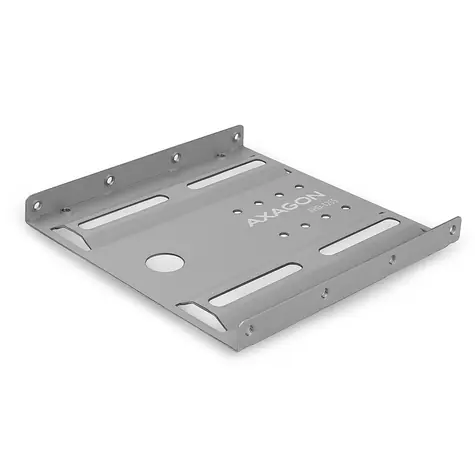 Axagon RHD-125S, ramka metalowa na 1x 2,5" HDD/SSD do slotu 3,5", szara
