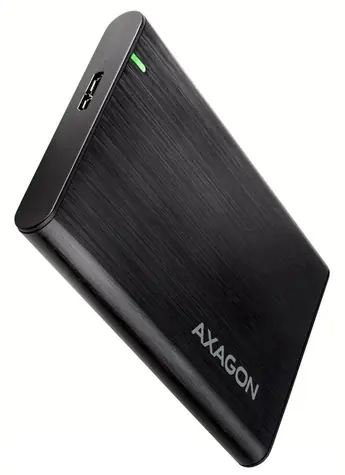 Axagon EE25-A6M, USB 3.2 Gen 1 - SATA 6G 2.5" metalowa obudowa RAW, bezśrubowa