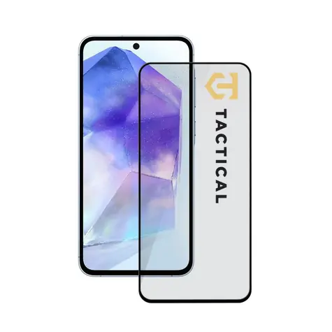 Szkło Tactical Glass Shield 5D do Samsung Galaxy A55 5G czarne