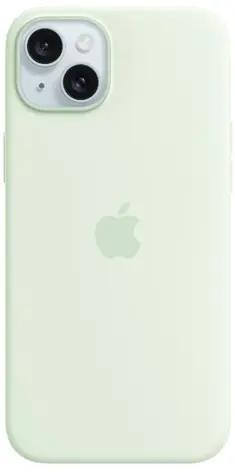 Apple Silikonowe etui z MagSafe do iPhone'a 15 PLUS w kolorze jasnej mięty