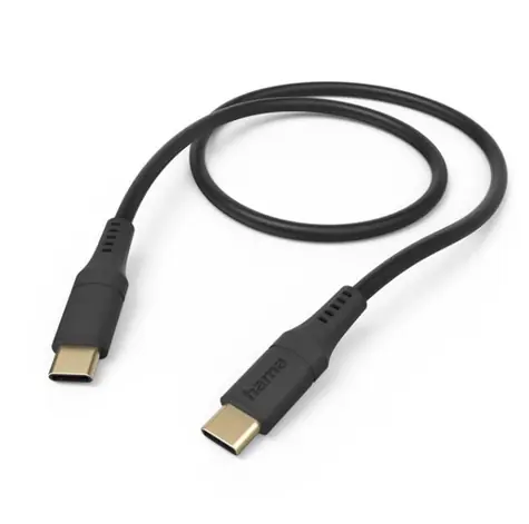 HAMA 201576 Kabel USB-C 2.0 (M) - USB-C (M) 1,5m czarny