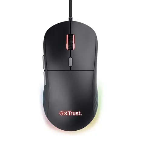 Trust GTX 925 Redex II czarny / Mysz gamingowa / laserowa / 10000 DPI / 6 przycisków / USB-A 