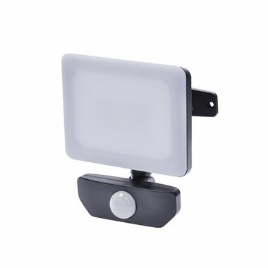 Odbłyśnik LED Solight Quick z czujnikiem czarny / 10W / 850lm / 4000K / IP44