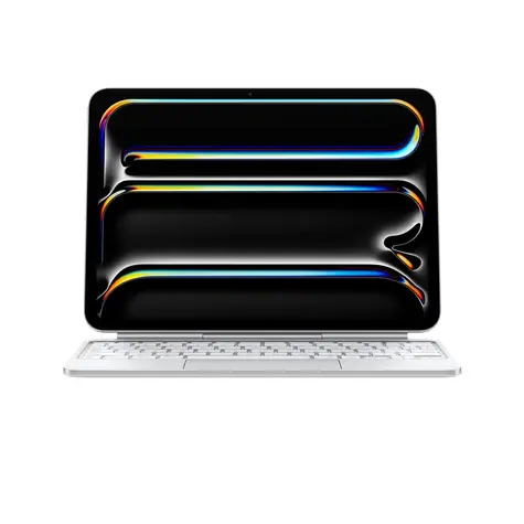 Klawiatura Apple Magic Keyboard do iPada Pro 11" (M4) CZ biała / Etui z klawiaturą / Układ CZ
