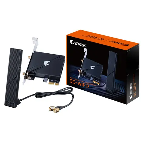 GIGABYTE GC-WIFI7 / PCI-E / Wi-Fi+BT / 5800MBps / BT 5.3
