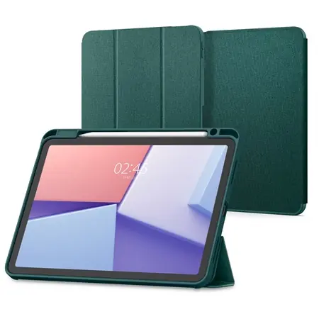 Etui Spigen Urban Fit do Apple iPad Air 10,9" 2024 zielone