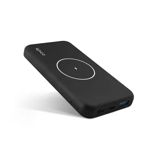 Epico Wireless PD 10000 mAh czarny / Power bank / 10000 mAh / 1x USB-A / 1x USB-C